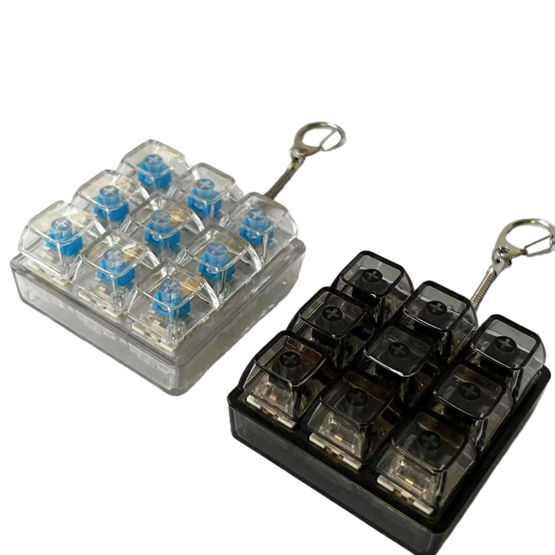 Gaming Keyboard Test - 4-9-Loch PC Mechanische Tastatur Achsen-Tester LED-Tastatur-Spielzeug