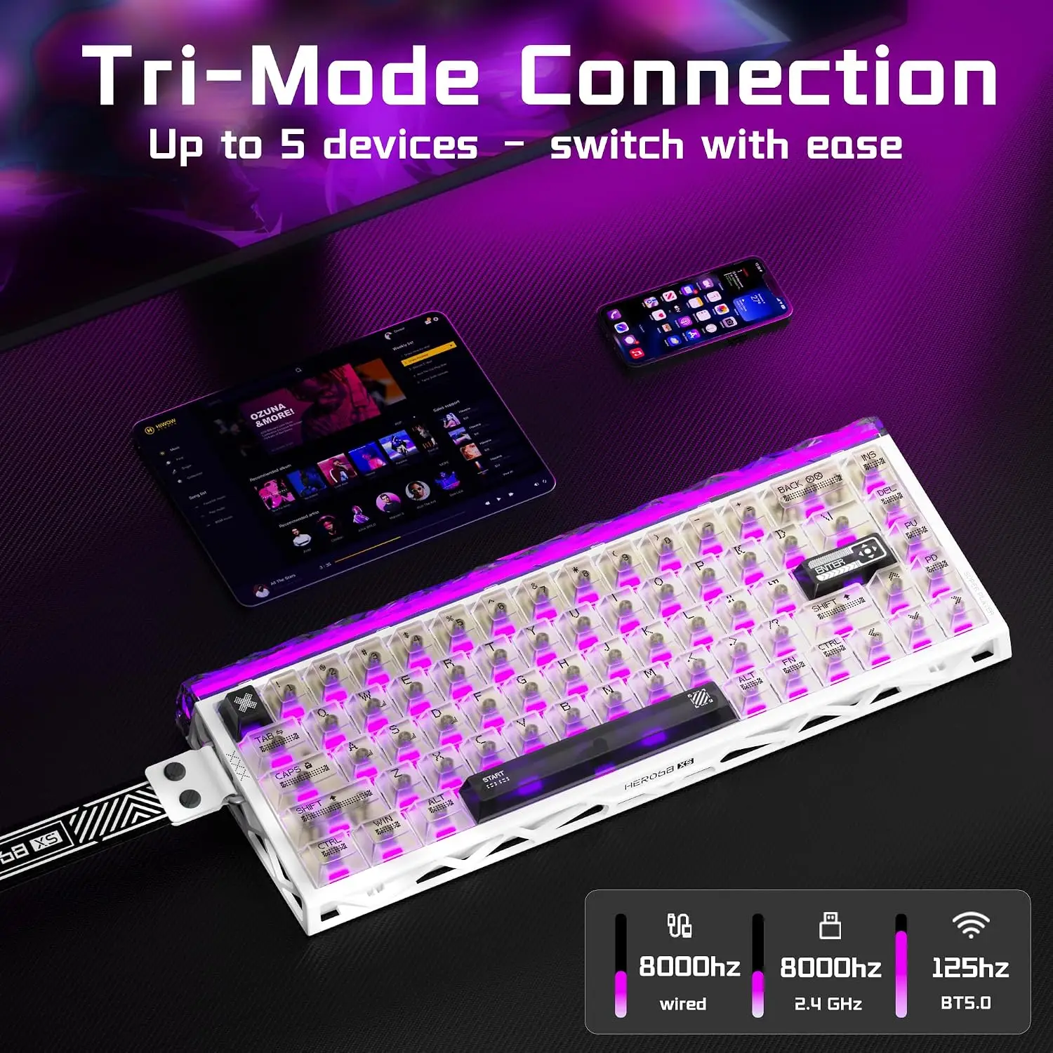 Aula Hero68 XS Hall-Effekt Mag – Gaming Keyboard Nearby Bewertung und Preis