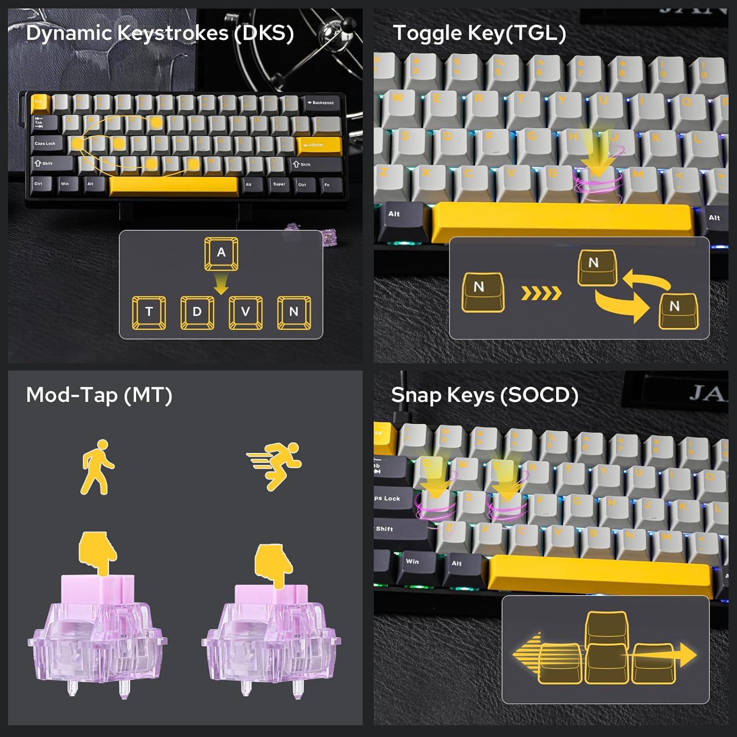 AULA WIN60 HE 60% Max Pro Magn – Gaming Keyboard Hot Swappable Bewertung und Preis