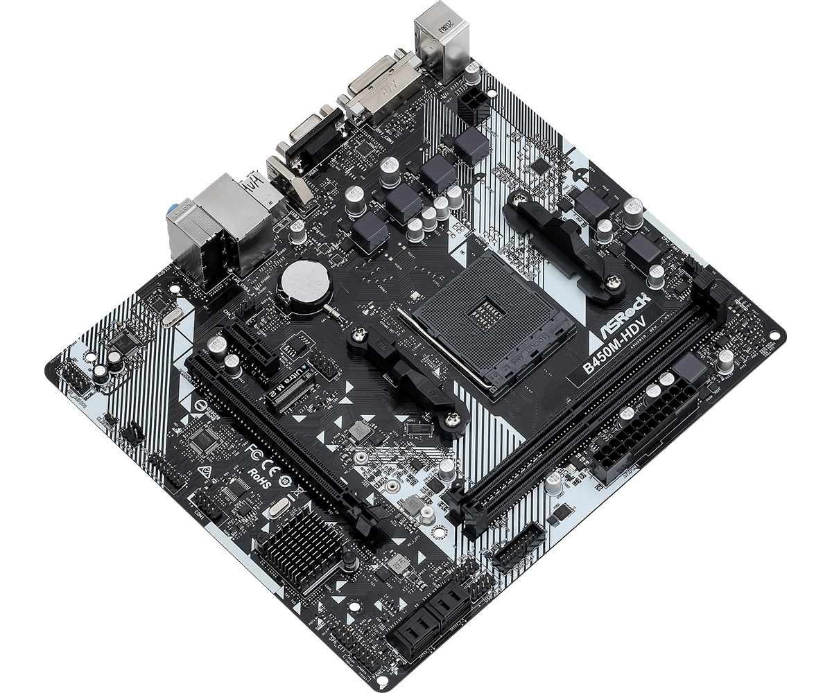 AMD B450 ASROCK B450M-HDV R4.0 – Amd Cpu Ryzen 7 Bewertung und Preis