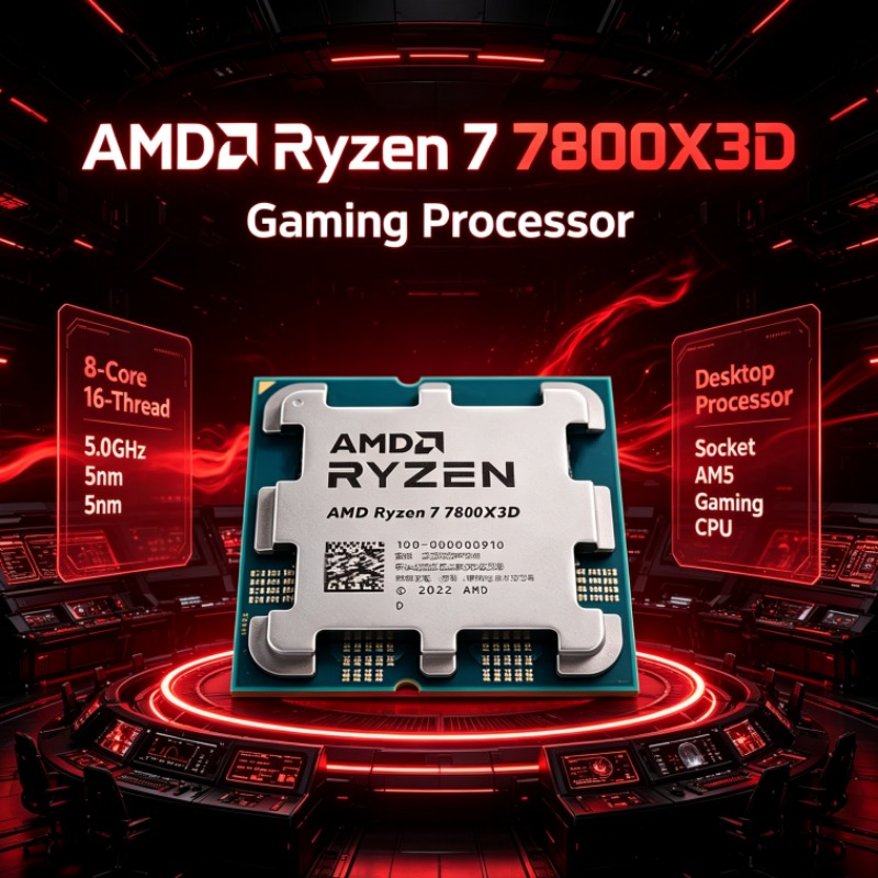 Ryzen 7 7800X3D AMD Desktop-CP – Amd Cpu Ryzen 7 Bewertung und Preis