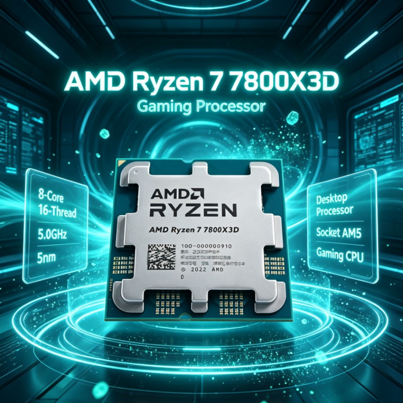 Ryzen 7 7800X3D AMD Desktop-CP – Amd Cpu Ryzen 7 Bewertung und Preis