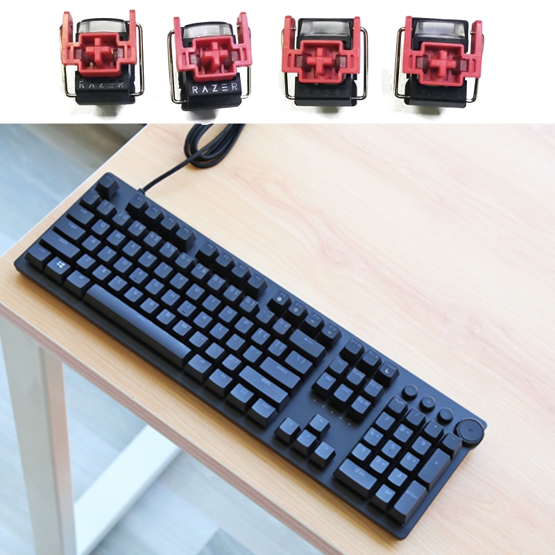 4Pcs V2 Slient Liner Rot Optis – Gaming Keyboard Hot Swappable Bewertung und Preis