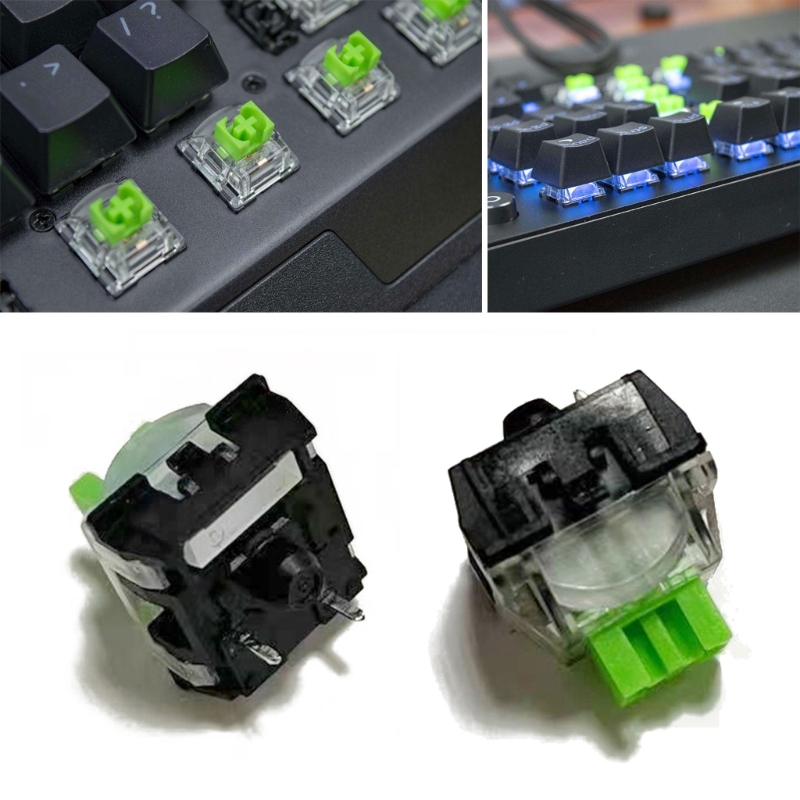 2pcs 3pin grün rgb schalter fü – Gaming Keyboard No Rgb Bewertung und Preis