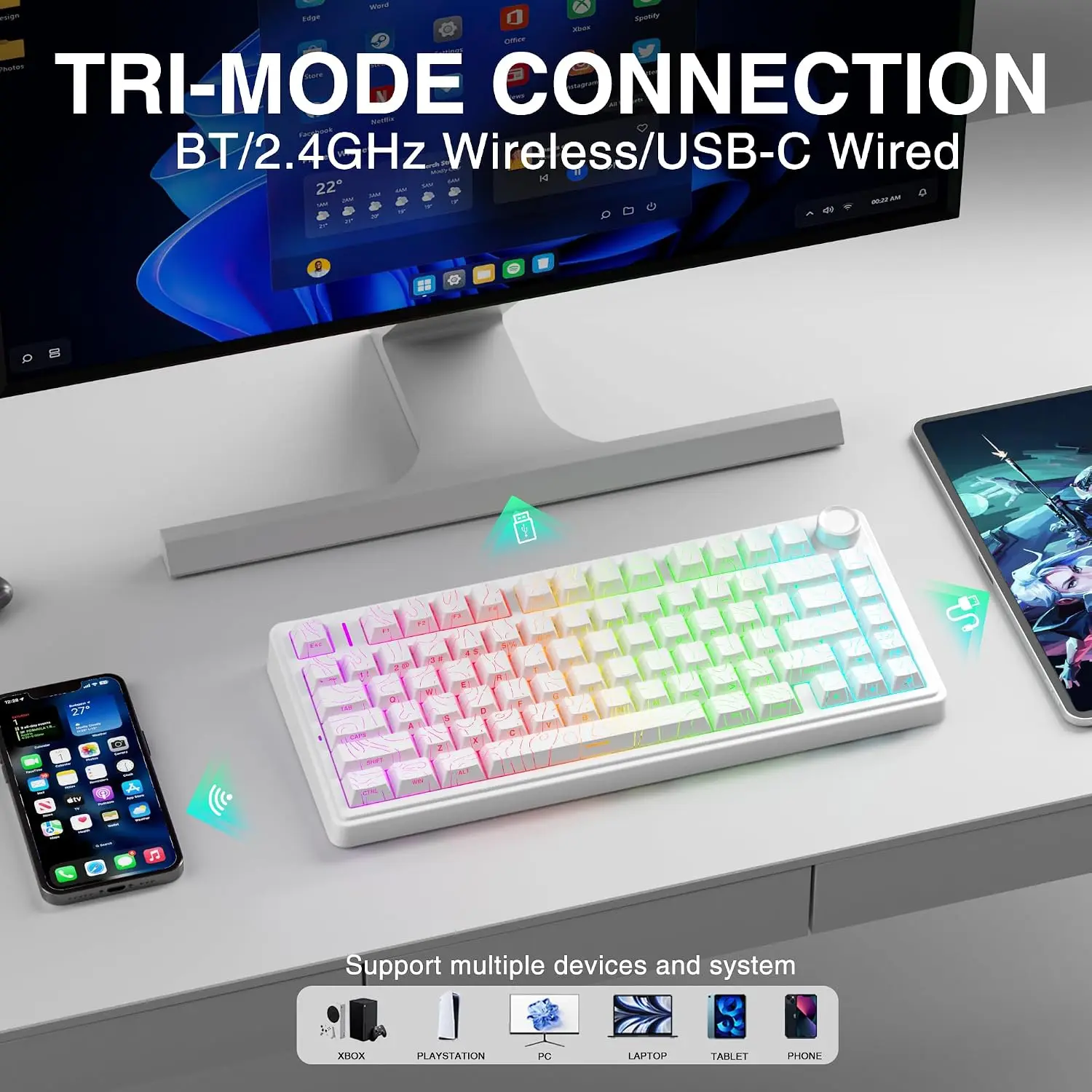 AULA F75 HE Magnetische Tastat – Gaming Keyboard Nearby Bewertung und Preis
