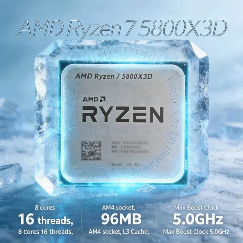 AMD Ryzen 7 5800X3D 7nm Zen3 G – Amd Cpu Ryzen 7 Bewertung und Preis